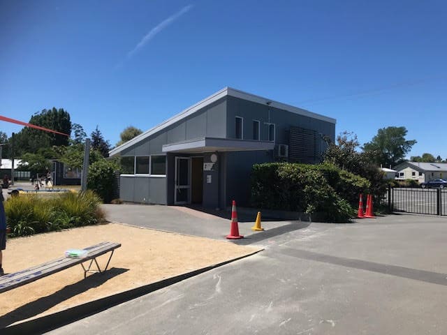 Commercial painting — school facilities, Christchurch